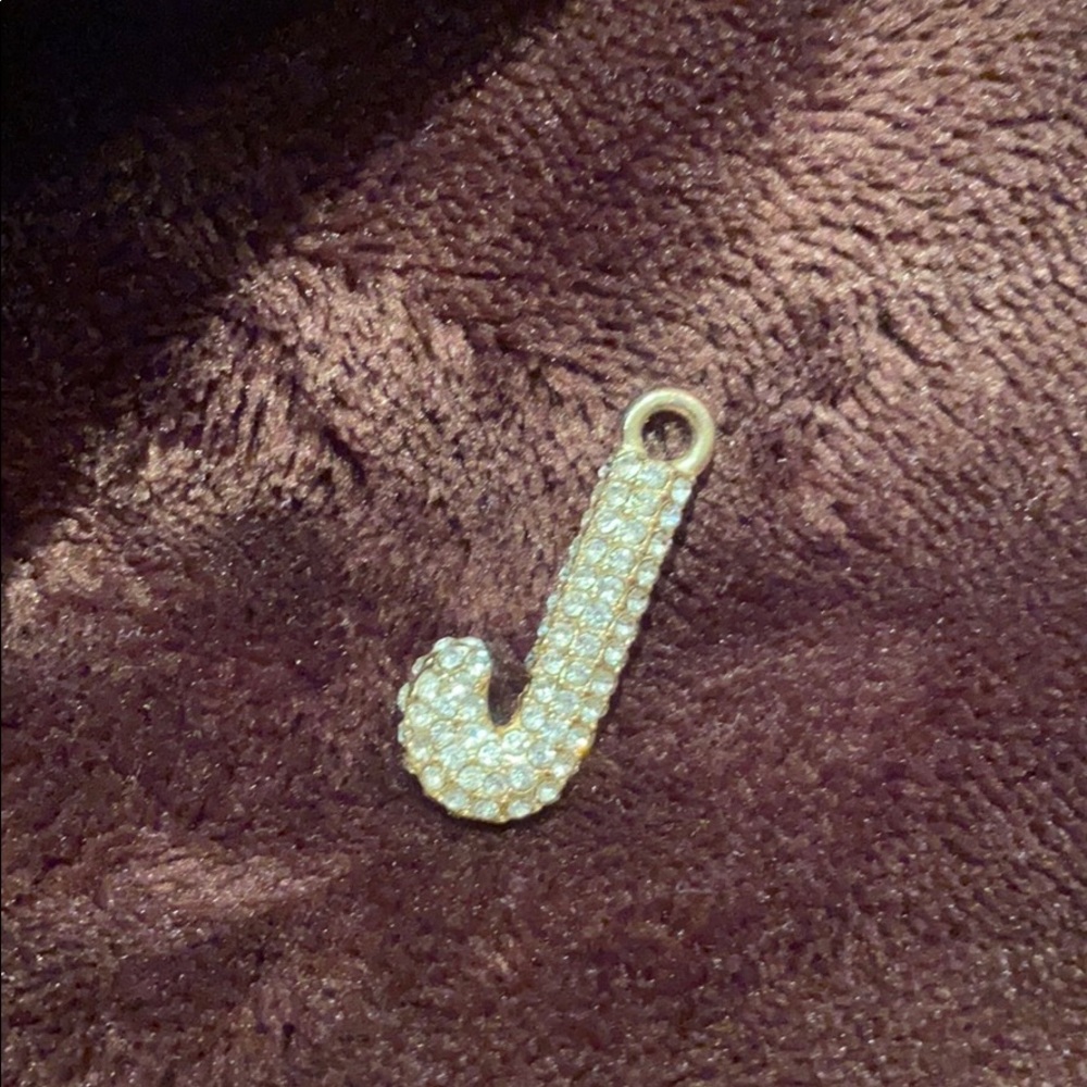 Juicy Couture J Zipper charm